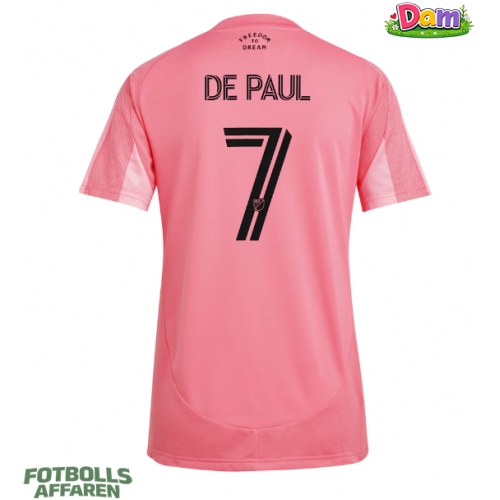 Inter Miami Rodrigo De Paul #7 Hemmatröja Kvinnor 2025-26 Kortärmad